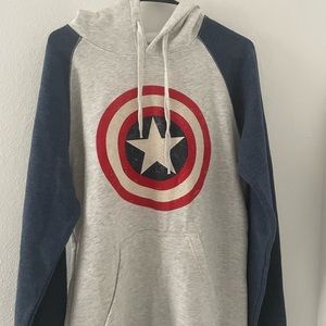Men’s Small Captain America Hoodie